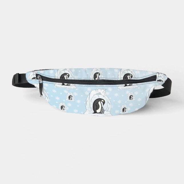 Davin and Annie the Penguins Fanny Pack (Front)