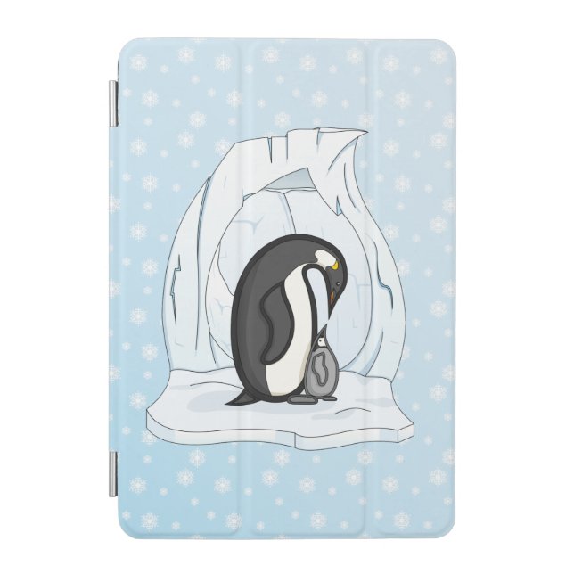 Davin and Annie the Penguins iPad Cover (Front)