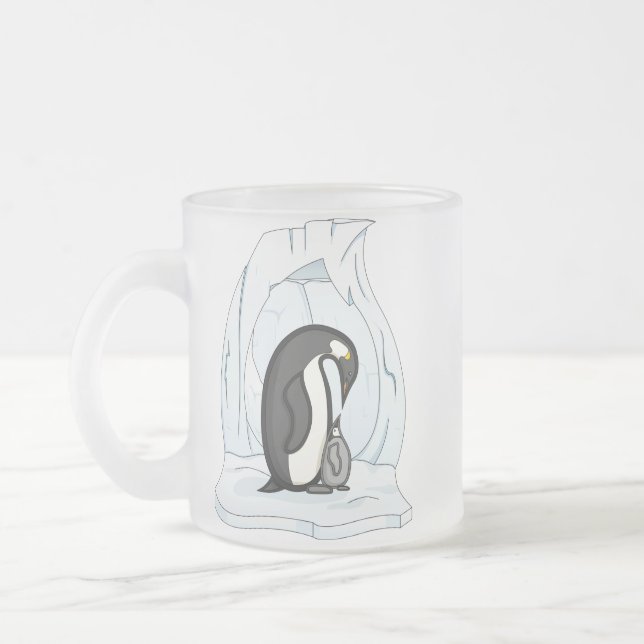 Davin and Annie the Penguins Mug (Left)