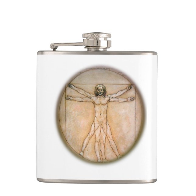 Davinci Hip Flask (Front)