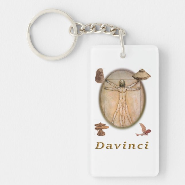 Davinci Keychain (Front)