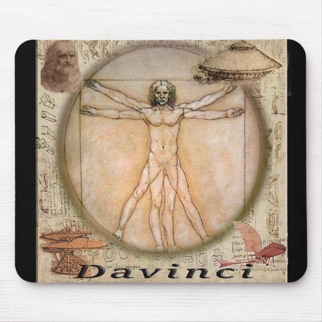 Davinci Mouse Pad (Front)