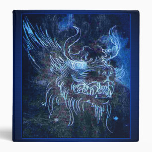 DaVinci's Dragon Blue Binder