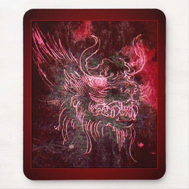 Davinci's Dragon Mousepad (Front)