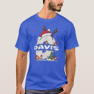 Davis Christmas Shirt w Davis Name for funny Xmas