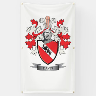 Davis Coat of Arms Banner