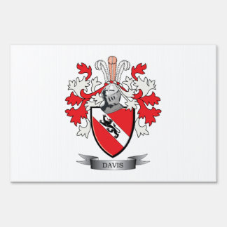 Davis Coat of Arms Sign