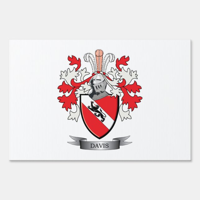 Davis Coat of Arms Sign (Front)