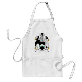 Davis Family Crest Adult Apron