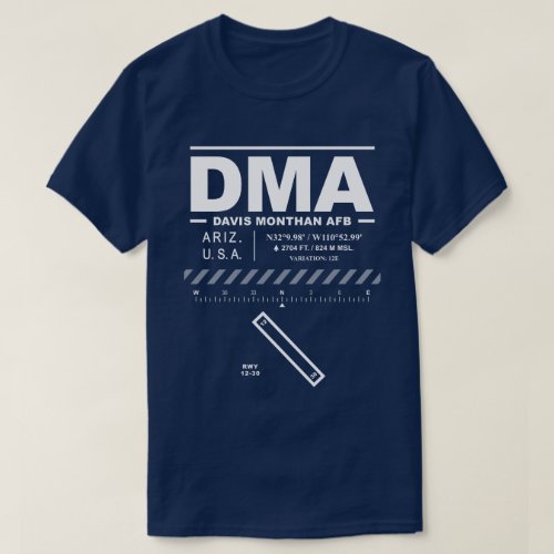 Davis_Monthan AFB Air Force Base DMA T_Shirt