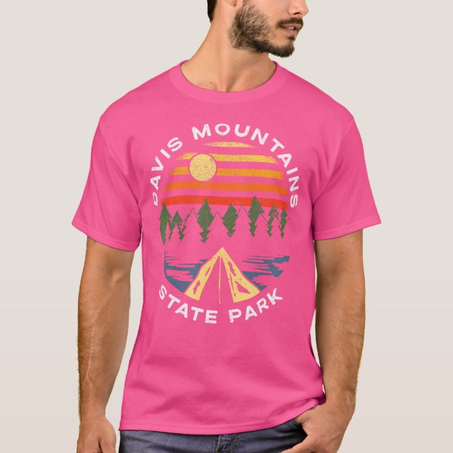 Davis Mountains State Park Texas Camping Vacation  T-Shirt (Front)