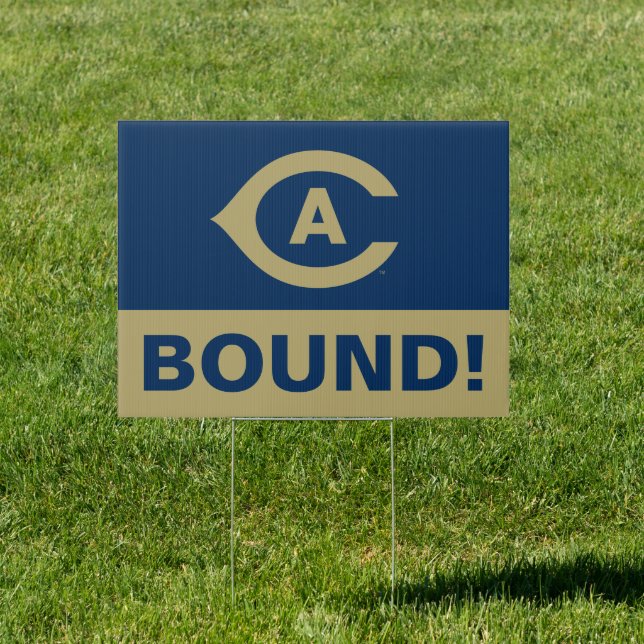 Davis Script | College Bound Sign (Insitu)