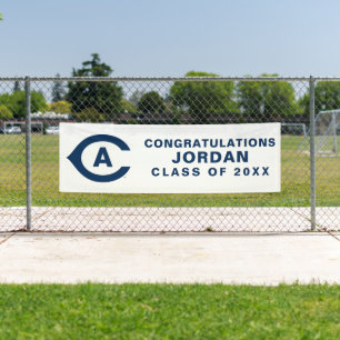 Davis Script Congratulations Graduate Banner