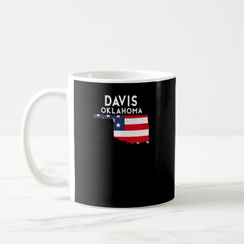 Davis USA State America Travel Oklahoman  Coffee Mug