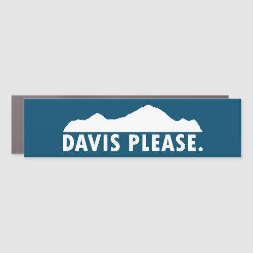 Davis West Virginia Please Car Magnet