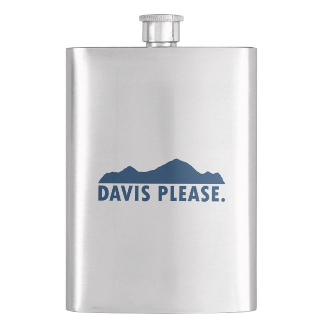 Davis West Virginia Please Flask (Front)