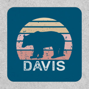 Davis West Virginia Retro Bear Patch