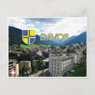 Davos - Switzerland Postcard