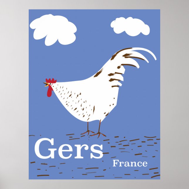Davos Switzerland travel poster (Front)