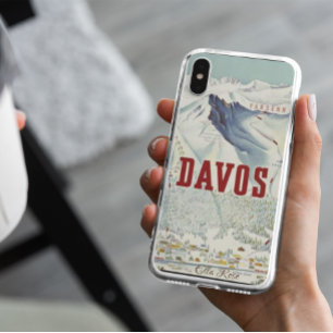 Davos, Switzerland Vintage Travel Samsung Galaxy S22 Case