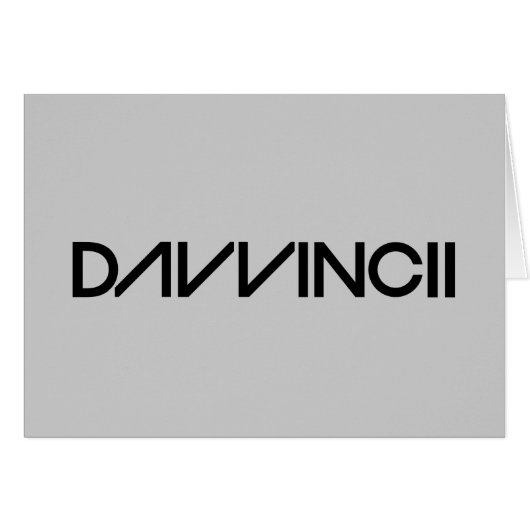 Davvincii Cards (Front Horizontal)