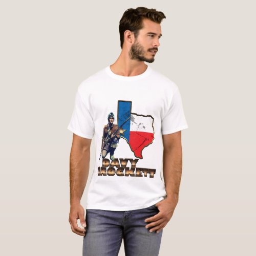 Davy Crockett an American Folk Hero T_Shirt