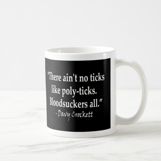 Davy Crockett - Bloodsuckers Coffee Mug (Right)