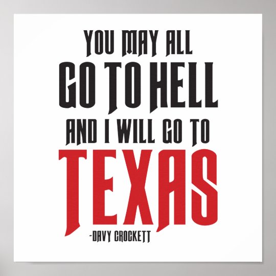 Davy Crockett Texas Quote Image
