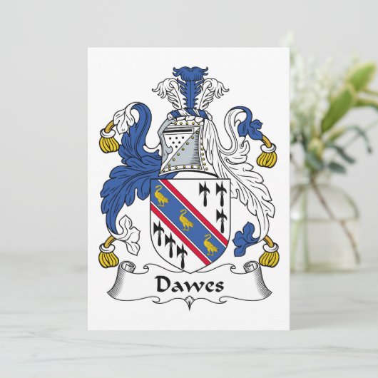 Dawes Family Crest (Standing Front)