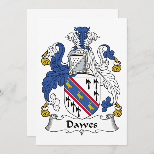 Dawes Family Crest (Front/Back)