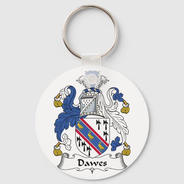 Dawes Family Crest Keychain (Front)