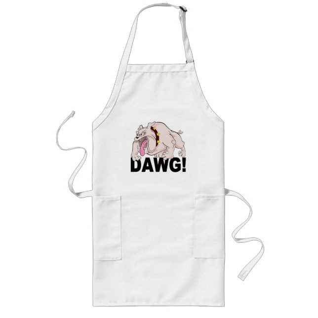 DAWG! apron - choose style & color (Front)