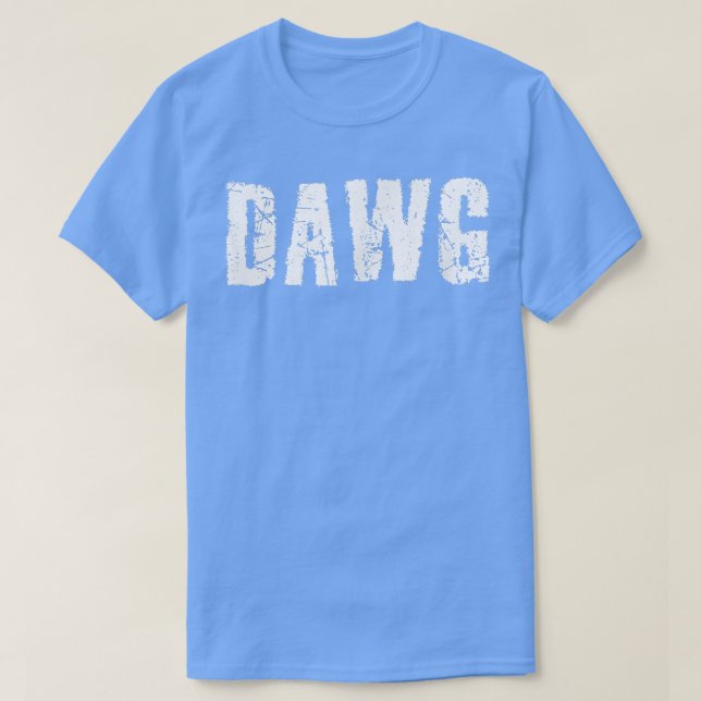 Dawg Dog Funny  Joke Humor Bad Behavior Tee  (Design Front)