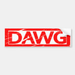 Dawg Stamp Bumper Sticker