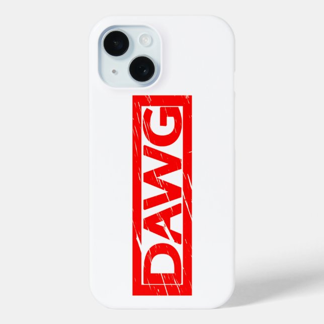 Dawg Stamp Case-Mate iPhone Case (Back)