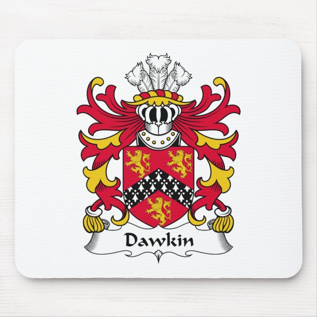 Dawkin Family Crest Mouse Pad (Front)