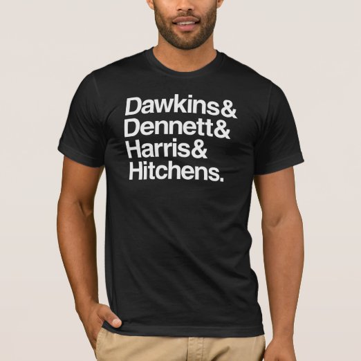 dawkins dennett harris hitchens t shirt