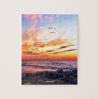 Dawn at 120th Street in Ocean City Maryland Jigsaw Puzzle