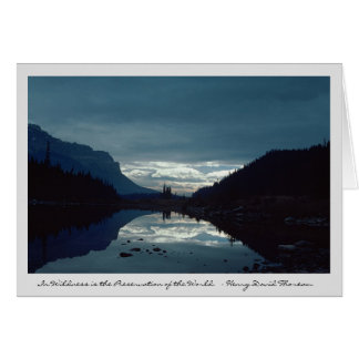Dawn at Banff National Park Cards