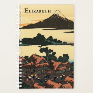 Dawn at Isawa Vintage Japanese Woodblock Planner