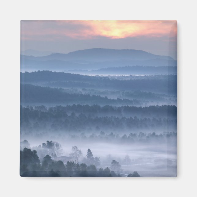Dawn Between the Valleys Magnet (Front)