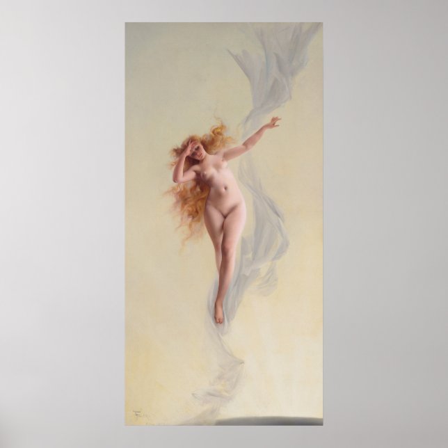 Dawn by Luis Ricardo Falero Poster (Front)