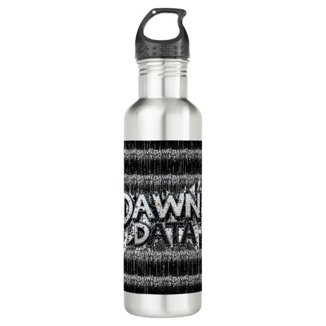 Dawn Data Barware & Bar Tools Flasks Stainless Steel Water Bottle (Front)