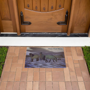 Dawn Horse Fiber Doormat