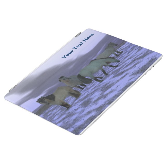 Dawn Horse iPad Smart Cover (Side)