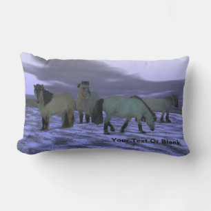 Dawn Horse Lumbar Pillow