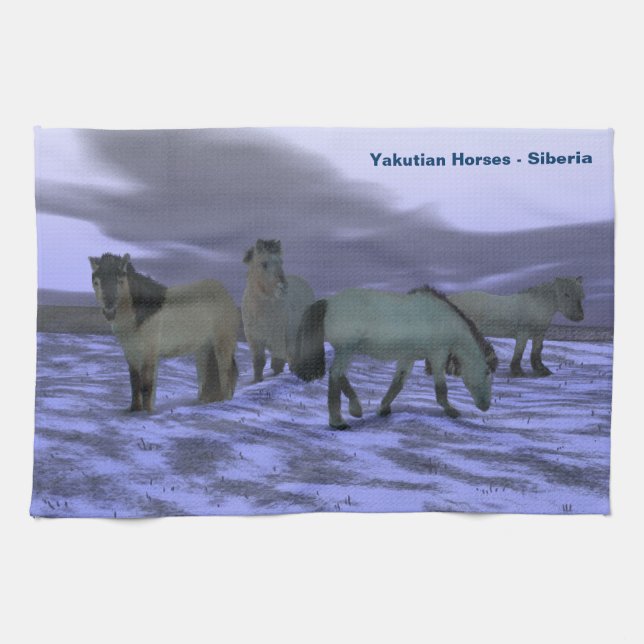 Dawn Horse Towel (Horizontal)