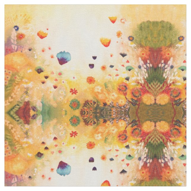 Dawn in Spring. Fabric (Close Up)
