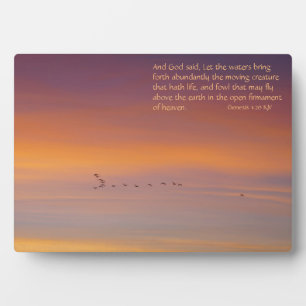 Dawn is Breaking Table Top Inspiration Plaque