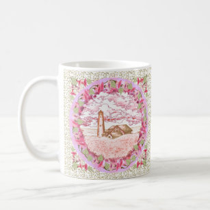 Dawn Lighthouse custom name mug